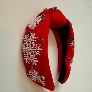 Women’s OSFA Christmas Holiday Snowflake Headband